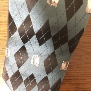 【未使用】キツネ柄のネクタイの画像