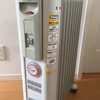 デロンギ オイルヒーター売りますの画像