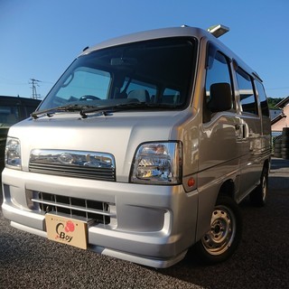 【５速マニュアル】★サンバーバン★４ＷＤ★キーレス★後席分割シー...