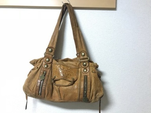 JOHNNY MOKE レザーバック