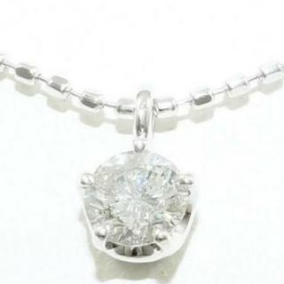 刻印有、テイクアップ、k18、k14、ダイヤ0.20ct、ネックレス