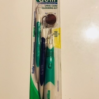 歯のクリーニング マウスケア GUM 歯磨き 歯ブラシの画像