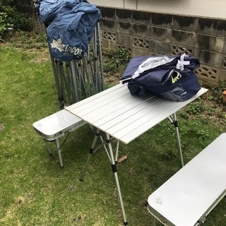 交渉中【値引き】キャンプ道具3点セットの画像