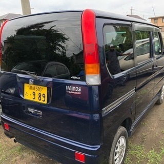 車検2年付き！バモス4WDの画像