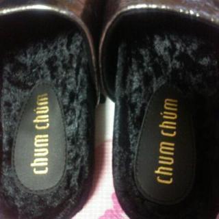 新品🎵chum chumシルバーサンダルLサイズの画像