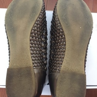 メッシュ パンプスの画像