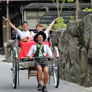 【人力車STAFF】面接時はフェリー乗り場まで人力車でお迎えします♪《1日体験》もOK★の画像