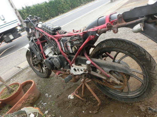 RZ 250部品取り書類無し現状渡し個人 (Y&H) 四街道のヤマハの
