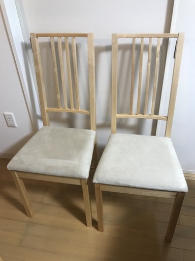 【お値下げしました】ダイニング用椅子　2脚