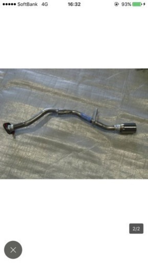 L150S・L160S 純正タイプ 社外品 テールパイプ 新品