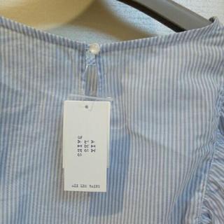 新品freeサイズ　ラグランちょうちん袖ブラウスの画像