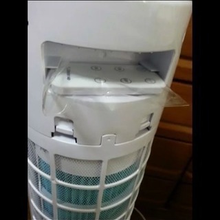 スリームタワー冷風扇　アクアスリムクールの画像