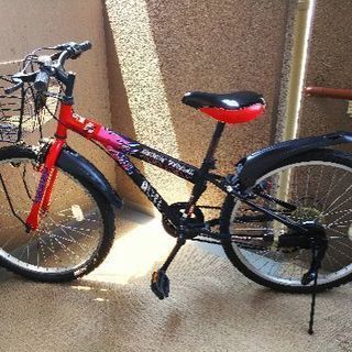 24インチ、ジュニア用自転車、譲ります！の画像