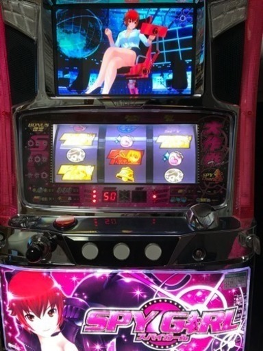 ☆売れました☆パチスロスパイガール　コイン不要機付き