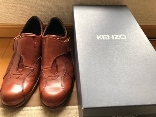 【新品】KENZO 革靴 25.5㎝