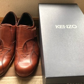 【新品】KENZO 革靴 25.5㎝の画像
