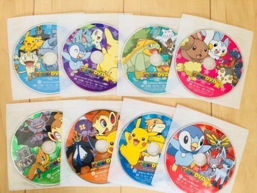 お買い得‼︎「値下げ」①ポケモンDVD ゲット！ゲット！編8枚