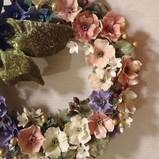 花のクレイクラフトの画像