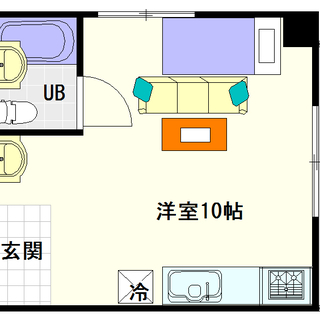 【サニーコート日本橋東】4号タイプ！1Rタイプ！徒歩3分程度のと...