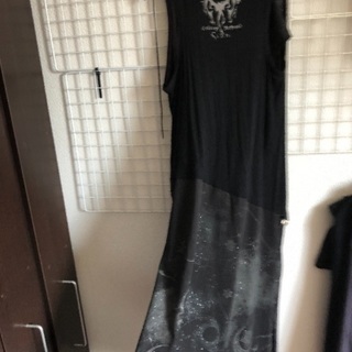 sixh 黒のワンピース兼カットソー