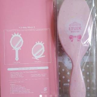 ETUDE HOUSE　2way ミラー & ブラシ