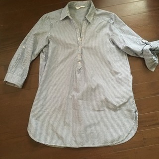 olive des olive  レディース 七分袖 ストライプ ブラウス Mの画像