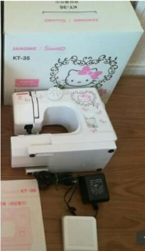 JANOME Hello Kitty コンパクトミシン KT-35