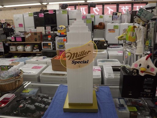 インテリア照明　miller special ミラー　ディスプレイ照明　ライト　高さ８６ｃｍ　札幌　西岡発
