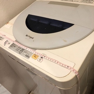 洗濯機 無料でお譲りしますの画像