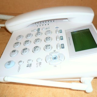 ① ワイモバイル Y!MOBILE エイビット ABIT WX05A イエデンワ2 固定電話型PHS◆固定回線にも接続できる、据え置き型ケータイの画像