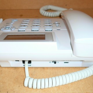 ① ワイモバイル Y!MOBILE エイビット ABIT WX05A イエデンワ2 固定電話型PHS◆固定回線にも接続できる、据え置き型ケータイの画像