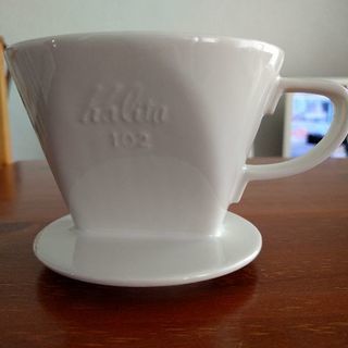 カリタ陶器製ドリッパーの画像