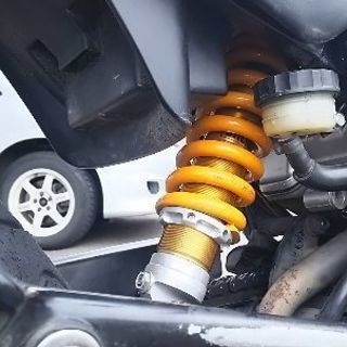 ※商談中　VTR250 程度良好 オーリンズ エンジンガードの画像