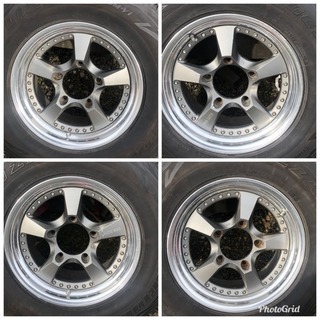 ランクル 100 エリートマックス 265/70/16 ブリザック DM-V1 苫小牧まで引取限定