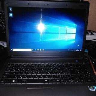 GALLARIA TW9 corei7 Q720 6GBメモリ　320GBHDD windows10