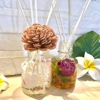 ハーバリウム＊ディフューザー作り体験レッスンの画像