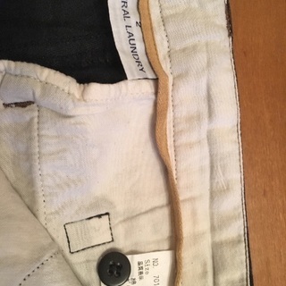 ナチュラルランドリー NATURAL LAUNDRY ブラックウォッチパンツの画像