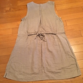 ナチュラルランドリー NATURAL LAUNDRY ノースリーブチュニックワンピースの画像