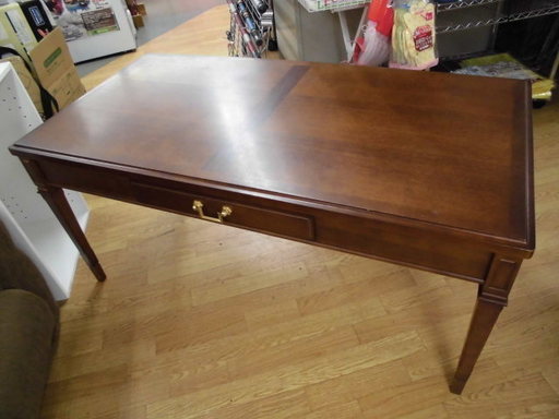 maruni　マルニ木工　地中海シリーズ　センターテーブル　引出し付き　札幌　西岡店