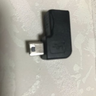 ドラレコ用L型ミニUSB 変換の画像