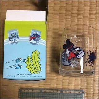 ミッキー 箱付き未使用 グラスの画像