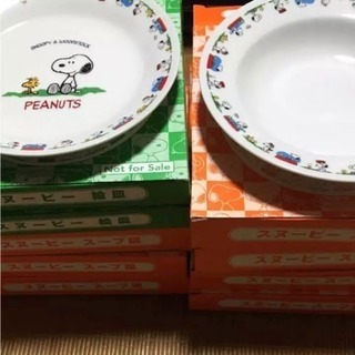 非売品 スヌーピー皿の画像