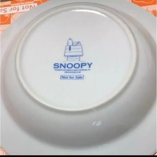 非売品 スヌーピー皿の画像