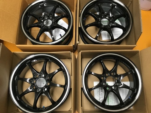 15インチアルミホイール 4本 CE28似