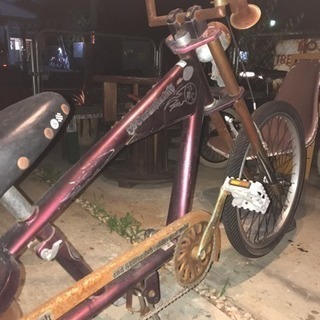 チョッパー自転車の画像