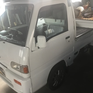 (取引中)旧車(美車) 車庫保管サンバートラック4WD(EL付き...