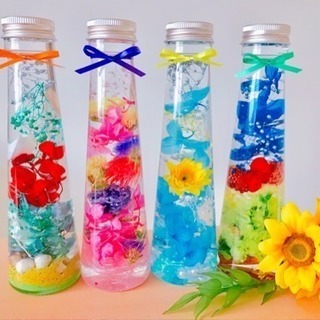 初心者歓迎🌺ハーバリウム体験レッスン🌺親子歓迎の画像
