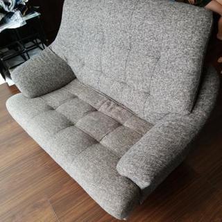 グレーソファー 2人掛け