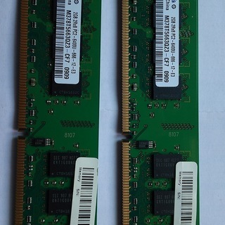 ディスクトップパソコンメモリー（PC2‐6400Uー666）２Ｇ...