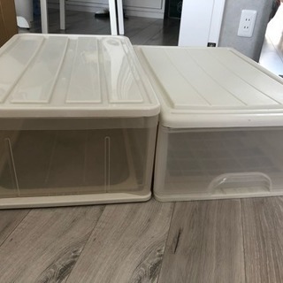 差し上げます 収納ケースの画像